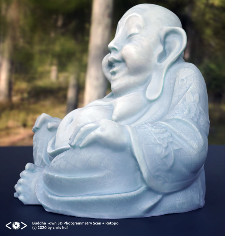 buddha retopo-jade